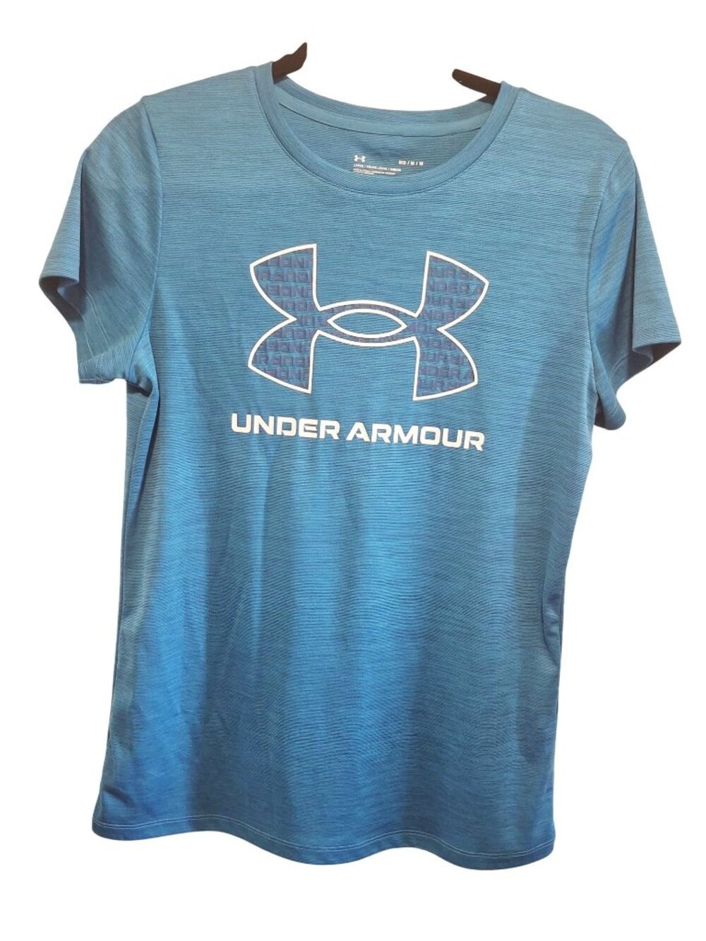 Under Armour Blue HeatGear Loose Fit Mens Shirt Size M